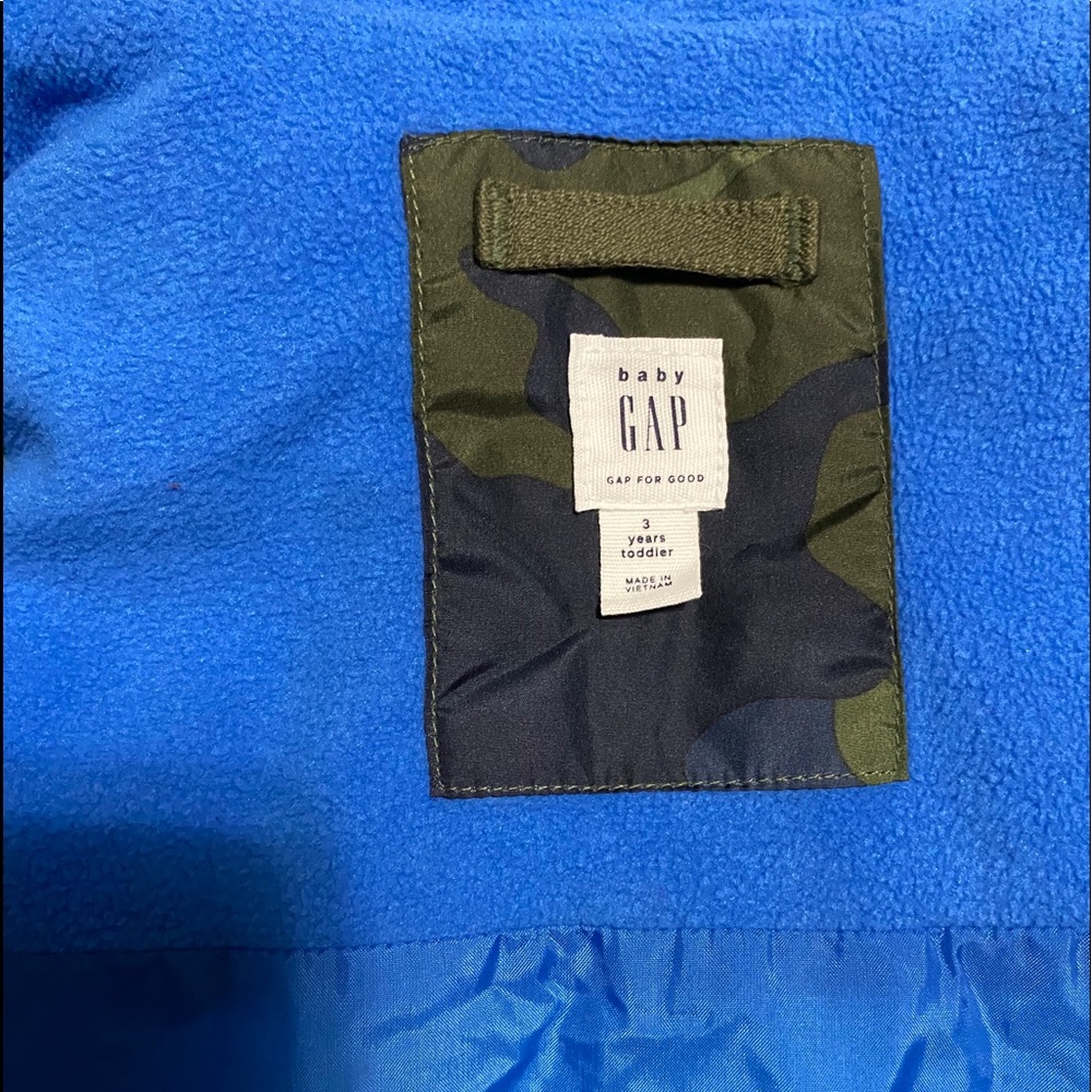 Gap Camouflaged Vest with Fleece lining